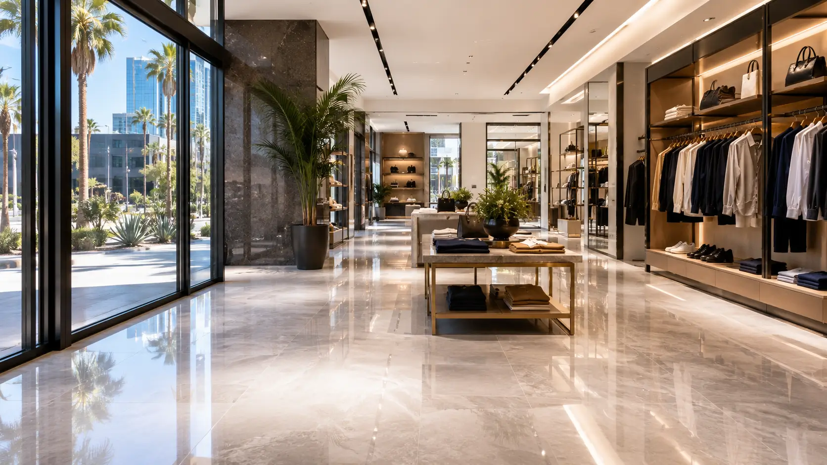 Retail store cleaning in Las Vegas, NV by Final Touch.
